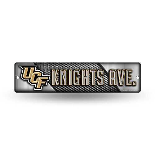 Central Florida Knights NCAA Plastic Street Sign 4 x 16 Inches - Team Color