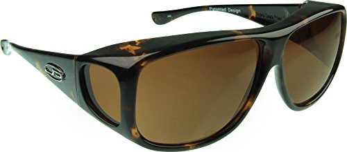 Jonathan Paul Fitovers Aviator Sunglasses - Tort order: Tortoiseshell / Polarvue Amber