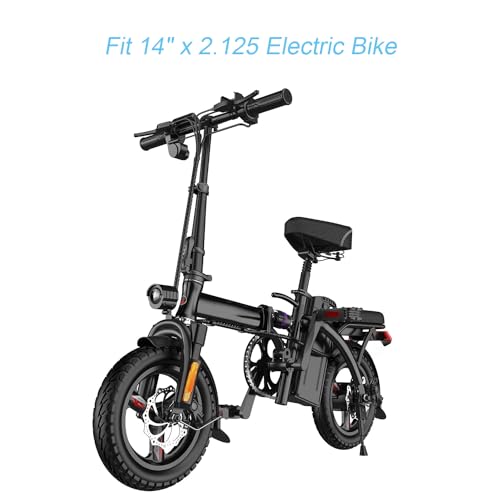 14x2.125 Electric Scooter Inner Tubes - 2 Pack with Angled Valve