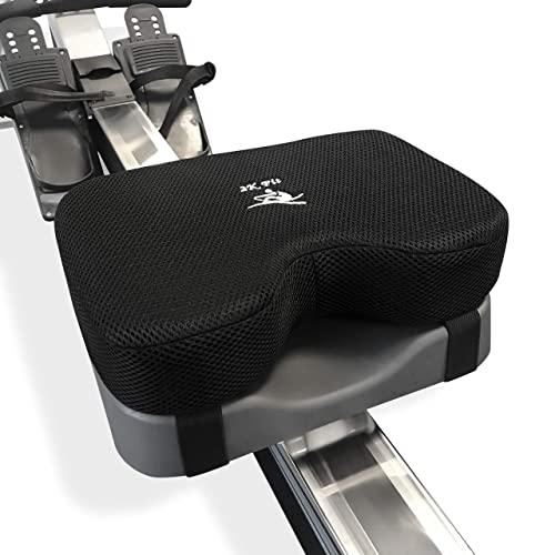 Rowing Machine Seat Cushion with Memory Foam - Fits Concept 2