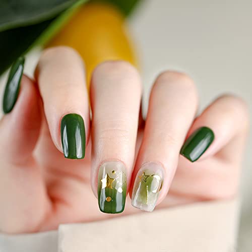 Gold Nail Art Stickers - Sun and Moon 3D Transfer Decals