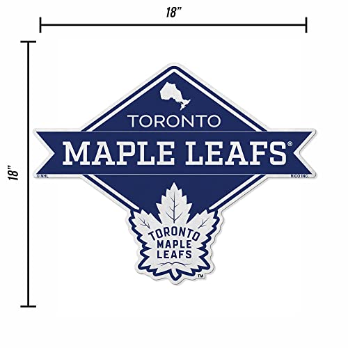 NHL Philadelphia Flyers Felt Pennant - 18" Wall Decor - Toronto Maple Leafs / Diamond