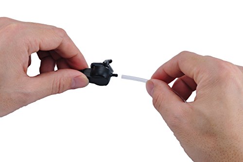 KEYBLU Transparent Acoustic Tube Earpiece for Midland Two-Way Radios 2 Pack