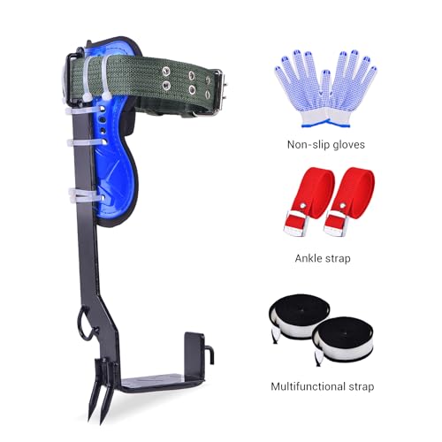 Portable Tree Climbing Gear Kit with Footboards - Anti-Slip Climbing Equipment