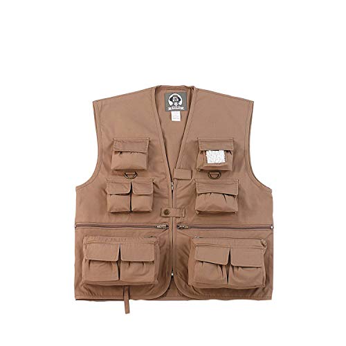 Kids Travel Vest - Large Khaki