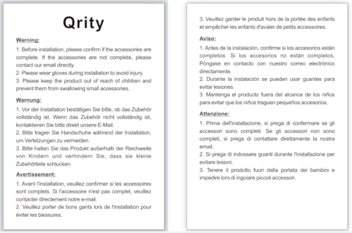 Qrity 16 PCS Glass Clip Holder, Glass Shelf Bracket, Glass Clamp, Wall Mount Clamps for 3-8mm Glass Shelves, Adjustable Clamp Brackets