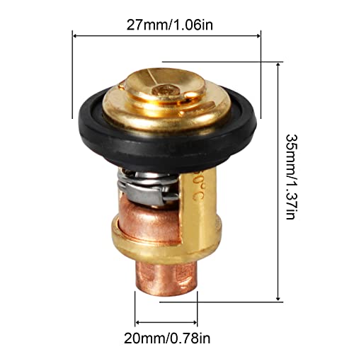 Thermostat for Yamaha 2-Stroke Outboard 3HP-250HP - 2 Pcs
