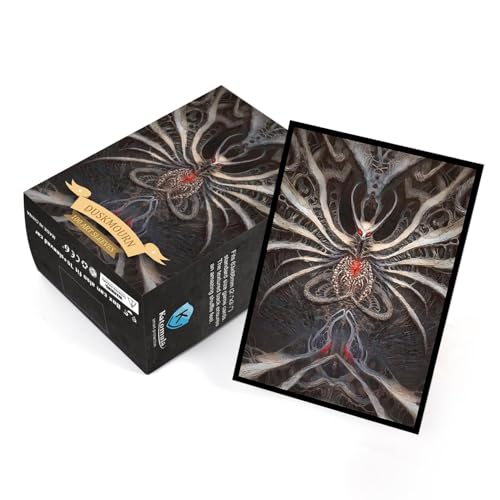 Katomula 100 Pcs MTG Card Sleeves with 100 Pcs Perfect Fit Art Matte Inner Sleeves 66x92mm