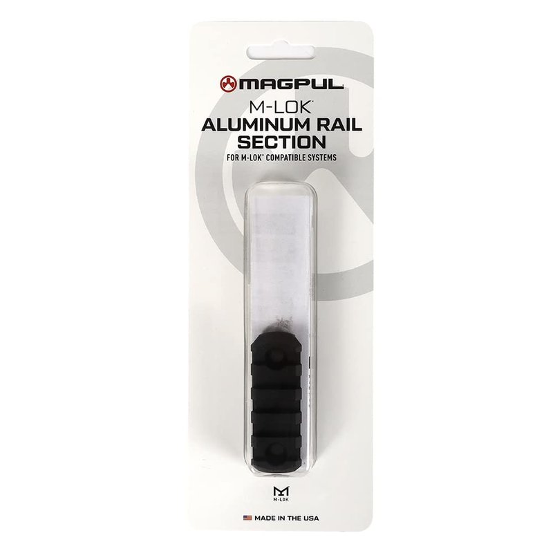 Magpul M-LOK Aluminum Picatinny Accessory Rail, 5 Slots