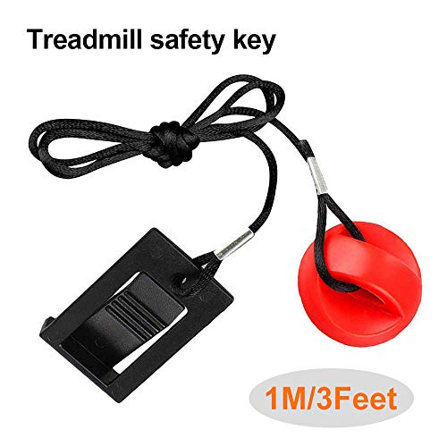 Universal Magnetic Treadmill Safety Key - Round Replacement Clip - Classic