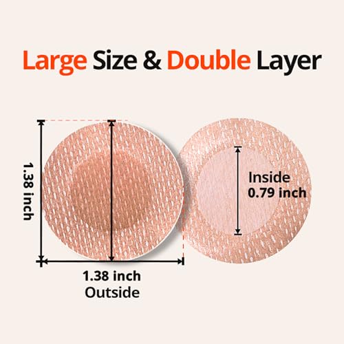 Nipple Covers for Men - 100 Pcs Anti-Chafing Sports Protectors