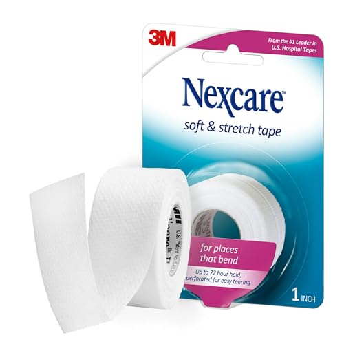 Soft & Stretch Medical Tape - 1 inch x 6 yards