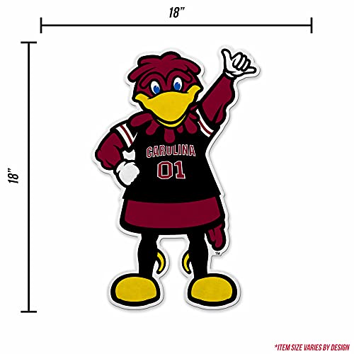 South Carolina Gamecocks Die-Cut Mascot Pennant - 18" x 18"