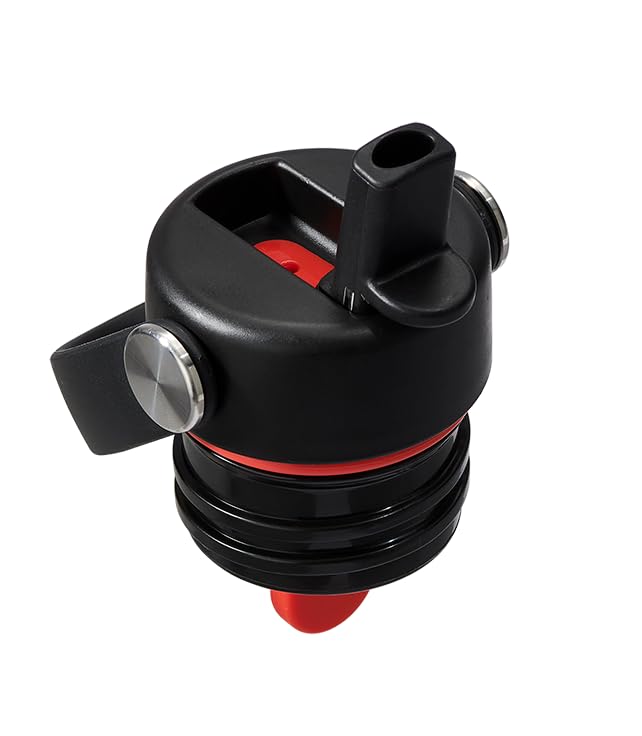 Leakproof Flex Straw Cap for Standard Mouth Water Bottles