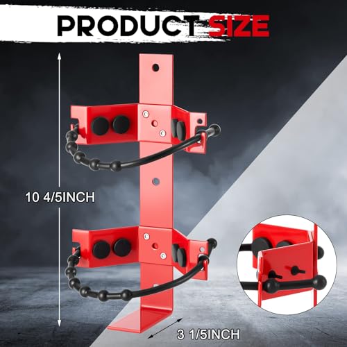 1 Pcs Fire Extinguisher Mount Bracket Adjustable, Supports up to 2.5 and 5lb, Heavy-Duty and Easy Installation, Ideal for Home, Truck, Rv, Boat, Commercial Use, Secure and Durable Holder