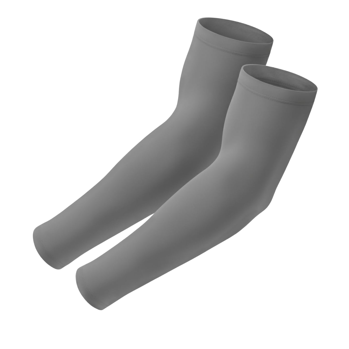SPRYNG Statix Grey Arm Sleeves for Men and Women Sun Protection Sports Sleeves for Gardening and Tattoo Cover L/XL