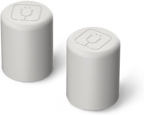 BrüMate Magnetic Straw Caps | Silicone Straw Topper 2-pack | Dust & Dirt Resistant | Compatible with All Era and Resa Tumblers (Dune)