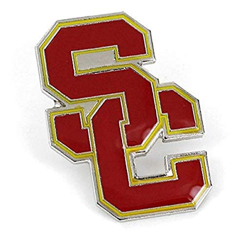 USC Trojans Logo Pin - 1.0" x 1.5" Red Team Spirit Accessory
