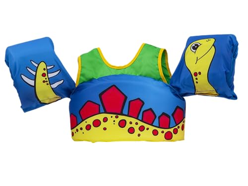 Learn to Swim Life Vest for Kids 33-55 lbs - Octopus Drummer