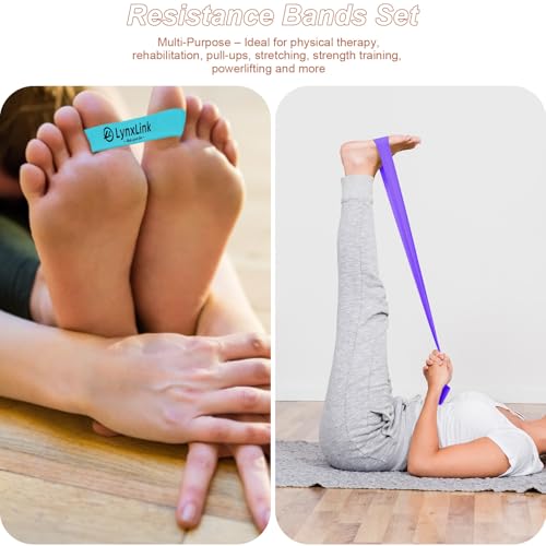 Cork Balance Board Kit with Massage Ball & Resistance Bands