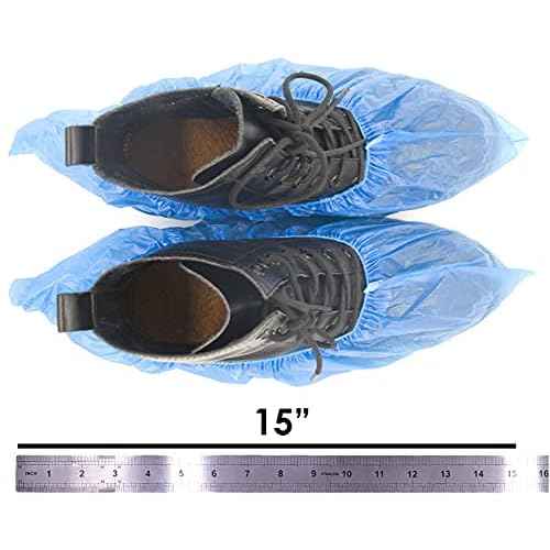 QIANSOU 1000 Pcs Shoe Covers Disposable Durable Waterproof Boot Covers