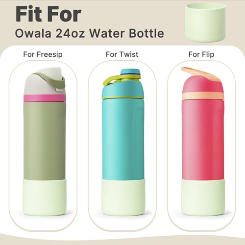 Silicone Boot for Owala 24/32/40 oz Water Bottle, Anti-Slip