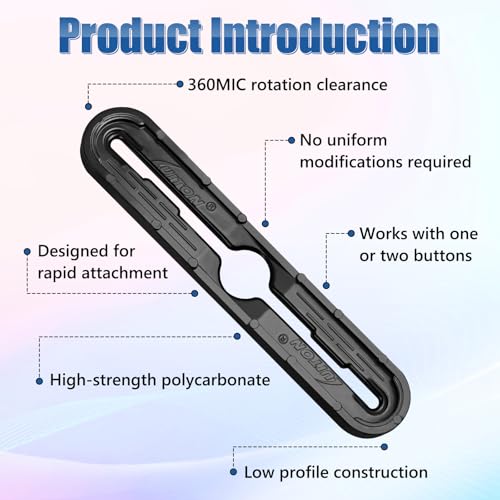 LUITON Two-Way Radio Belt Clip Accessories, 1 Pack (Variation: 1)