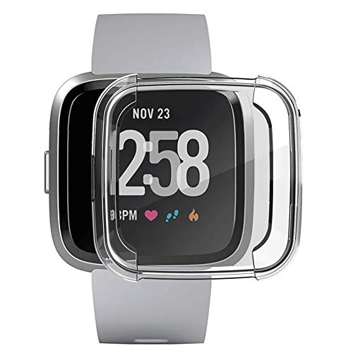 Screen Protector Case for Fitbit Versa Lite Edition - Clear