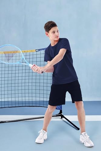 Boys' UPF 50+ Rash Guard Swim Shirt - Navy, 8-10 Years