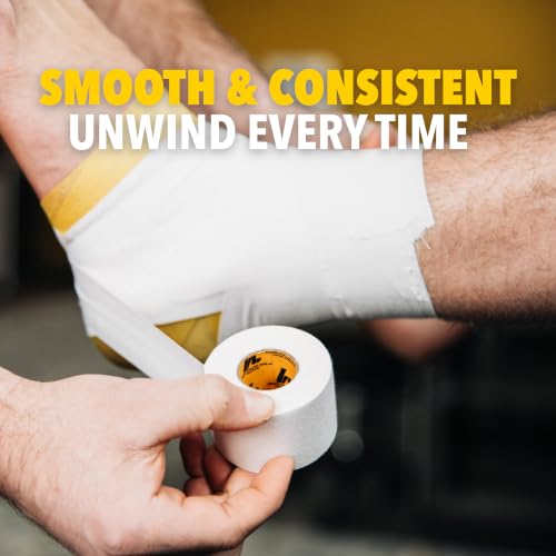 Howies Athletic Tape 1.5"x15yd White - 8 Pack Pro-Grade Sports & Medical Wrap