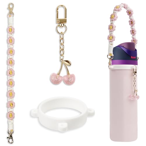 Owala Water Bottle Accessories Set - Cherry Pink