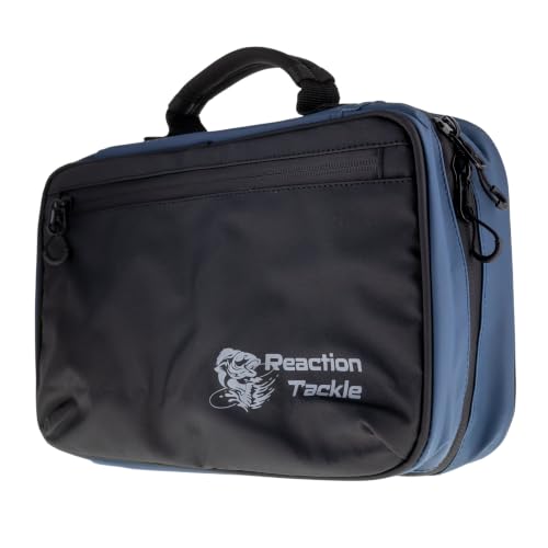 Reaction Tackle Deluxe Water-Resistant Bait Binder Splash-Proof Organizer for Soft Plastics and Rigs