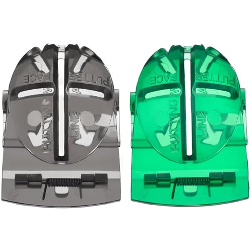 2 Pack Golf Ball Line Liner Marking Tool - Green & Black