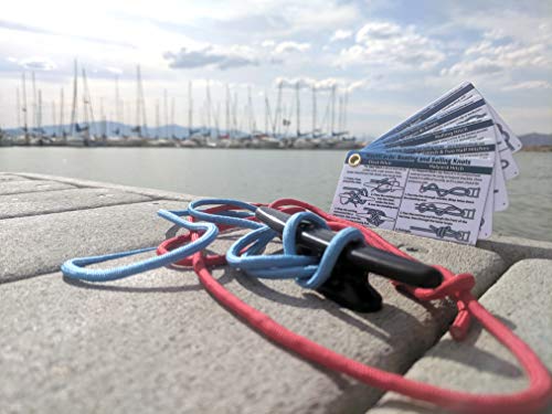 Nautical Knot Tying Kit for Boaters - Practice Cleat & Cord