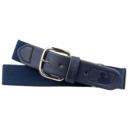 Adjustable Youth Baseball & Softball Belt - Navy, 22" - 42"