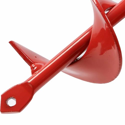 TCBWFY Auger Drill Bit for Planting 1.6x16.5inch Extended Length Garden Auger Spiral Drill Bit for Planting Bulbs Flowers,Post Hole Digger for 3/8¡±Hex Drill