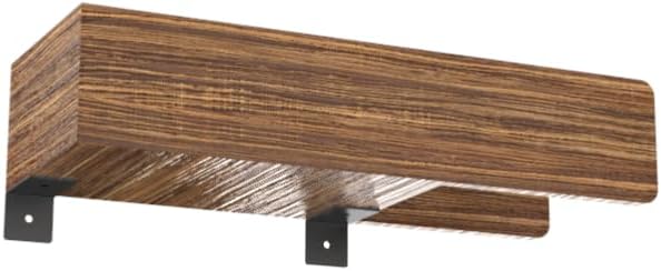 Skiennix Hidden Toilet Paper Holder - Self-Adhesive Farmhouse Design with Solid Wood Drawer & Phone Stand