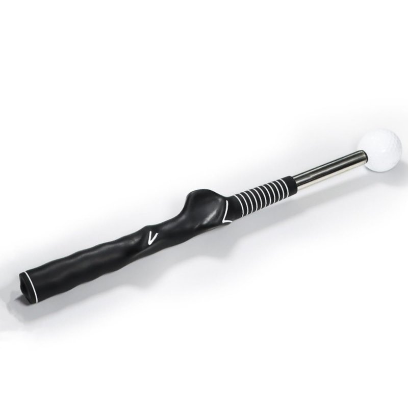 ROYMADE Golf Swing Trainer Telescopic Swing Aid Warm Up for Tempo Grip Strength Right Hand Golf Training Suit for Indoor Outdoor Practice Chipping Hitting Golf Accessories