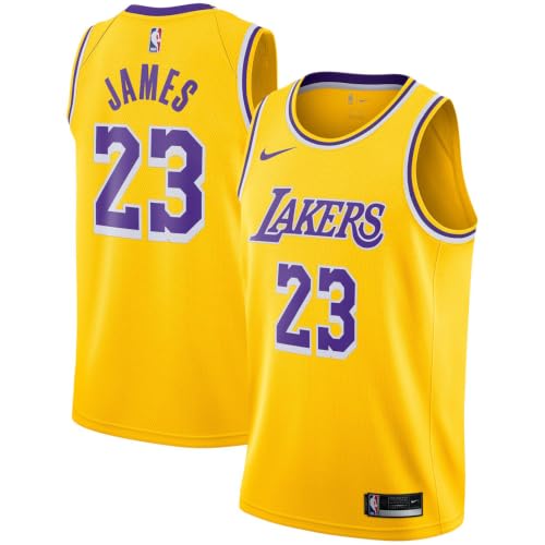 LeBron James Lakers Youth Jersey - Yellow Gold, Size 14-16