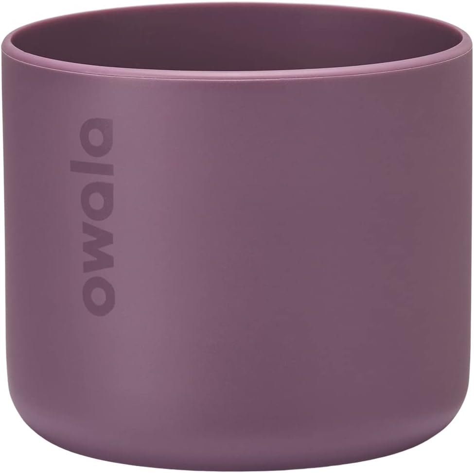Owala Silicone Water Bottle Boot - Anti-Slip Protective Sleeve for 24 Oz FreeSip/Flip Bottles | Mauve