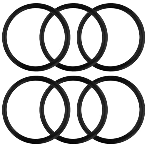 1.5 Inch Boat Deck Fill Cap O-Ring Gaskets - Nitrile Rubber, 6 Pack