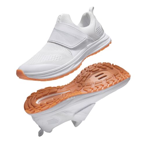 Women's Cycling Shoes - Comfortable & Breathable, Size 9.5 - White