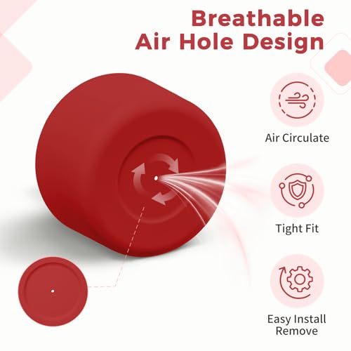 Silicone Tumbler Boot for Yeti Rambler 12/18oz & 20-30oz - Rescue Red