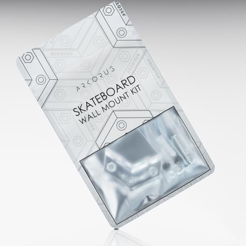 Skateboard Wall Mount – Clear Acrylic Display Rack for Decks