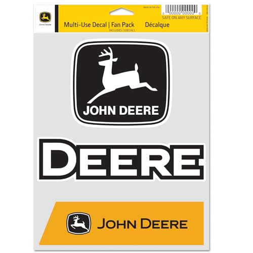 Multi-Use Fan Decal Pack - John Deere Construction