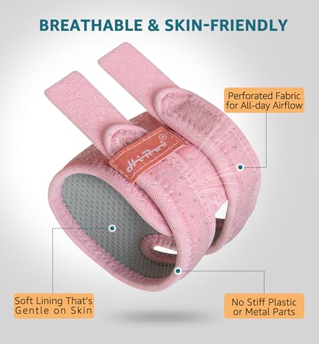 Adjustable Wrist Brace for TFCC Tears - Pink, 1 Pack