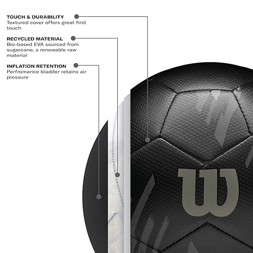 NCAA Vantage Soccer Ball - Size 4, Black