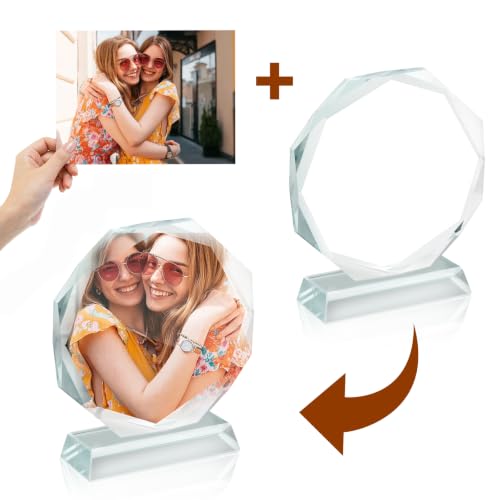 3 Pack 4x4 Inch Acrylic Picture Frames for DIY Heat Transfer