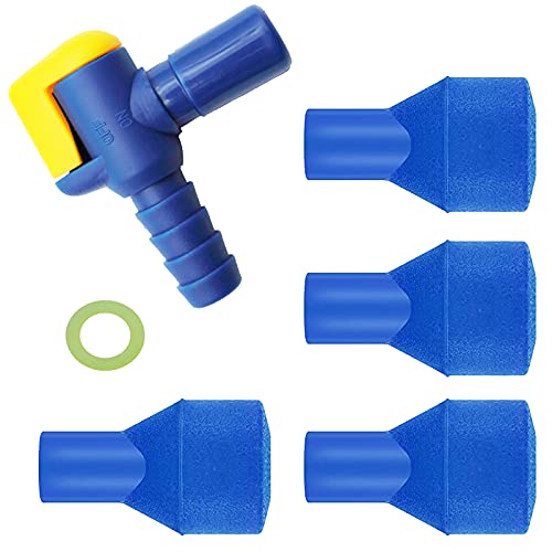 Bite Valve Replacement Mouthpiece for Hydration Pack - Blue