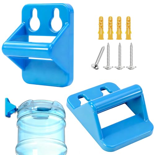 2 Pcs Ice Bucket Hanger Brackets with Screws - Fits Saf-T-Ice Tote Drying Rack